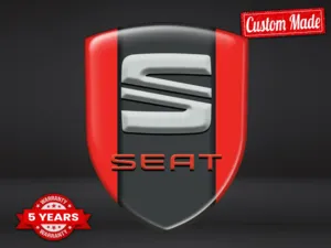 Seat Heckscheibenaufkleber Premium Anpassbar Maximal